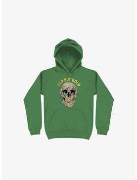 Old But Gold Skull Kelly Green Hoodie, , hi-res