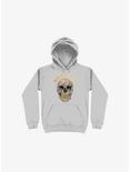 Old But Gold Skull Silver Hoodie, SILVER, hi-res