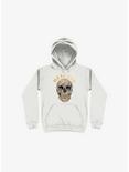 Old But Gold Skull White Hoodie, WHITE, hi-res