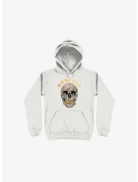 Old But Gold Skull White Hoodie, , hi-res