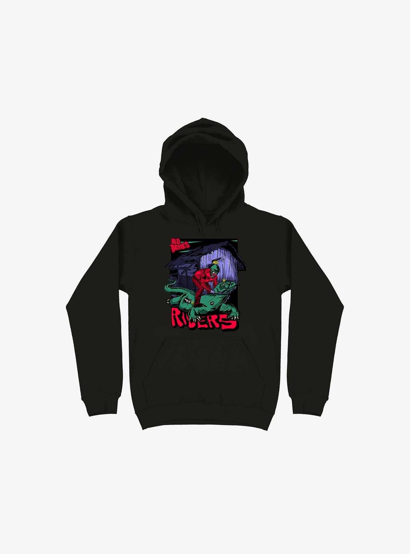 Riders Black Hoodie, , hi-res