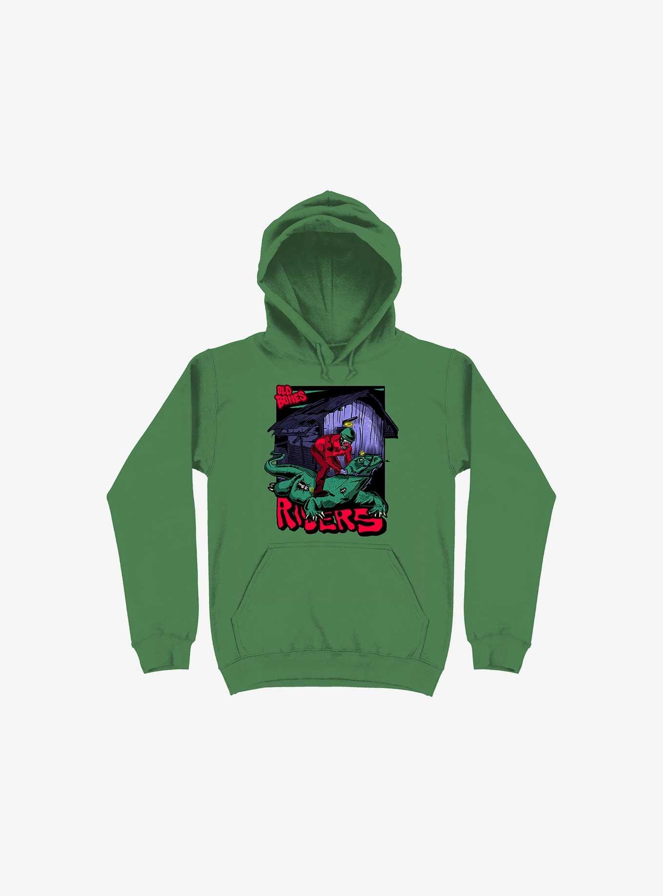 Riders Kelly Green Hoodie, , hi-res