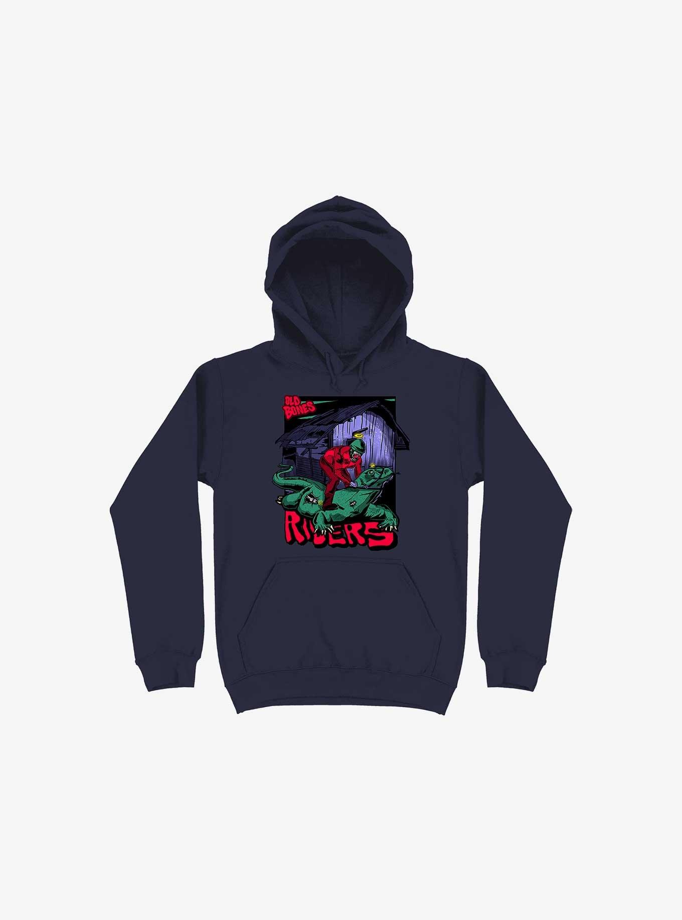 Riders Hoodie, NAVY, hi-res
