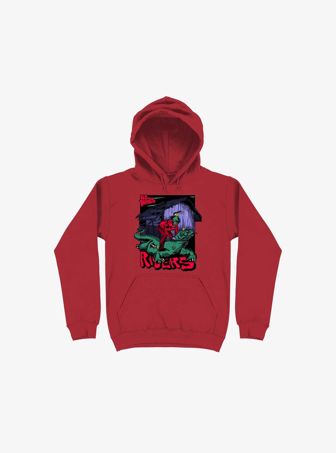 Riders Red Hoodie, , hi-res