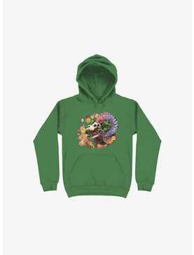 What Doesn't Kill You Becomes Your Armor Wolf And Sheep Kelly Green Hoodie, , hi-res