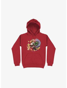 What Doesn't Kill You Becomes Your Armor Wolf And Sheep Red Hoodie, , hi-res