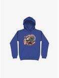 What Doesn't Kill You Becomes Your Armor Wolf And Sheep Royal Blue Hoodie, ROYAL, hi-res