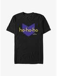 Marvel Hawkeye Ho Ho Ho Logo T-Shirt, BLACK, hi-res