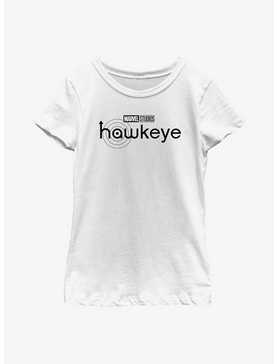 Marvel Hawkeye Black Logo Youth Girls T-Shirt, , hi-res