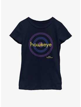 Marvel Hawkeye Bullseye Target Logo Youth Girls T-Shirt, , hi-res