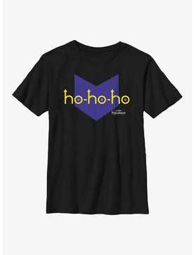 Marvel Hawkeye Ho Ho Ho Logo Youth T-Shirt, , hi-res