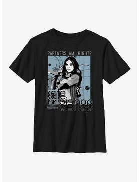 Marvel Hawkeye Kate Bishop Hero Shot Youth T-Shirt, , hi-res