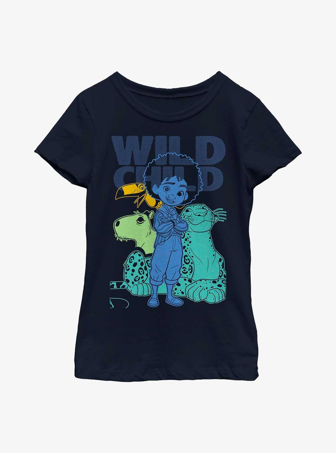 Disney Encanto Antonio Pack Youth Girls T-Shirt, NAVY, hi-res