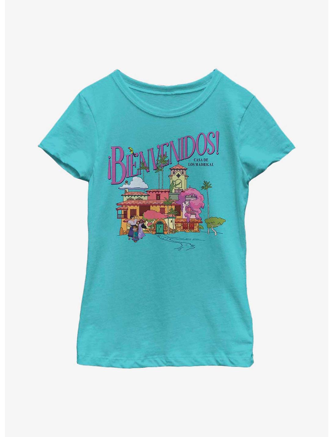 Disney Encanto Destination Casa Youth Girls T-Shirt, TAHI BLUE, hi-res