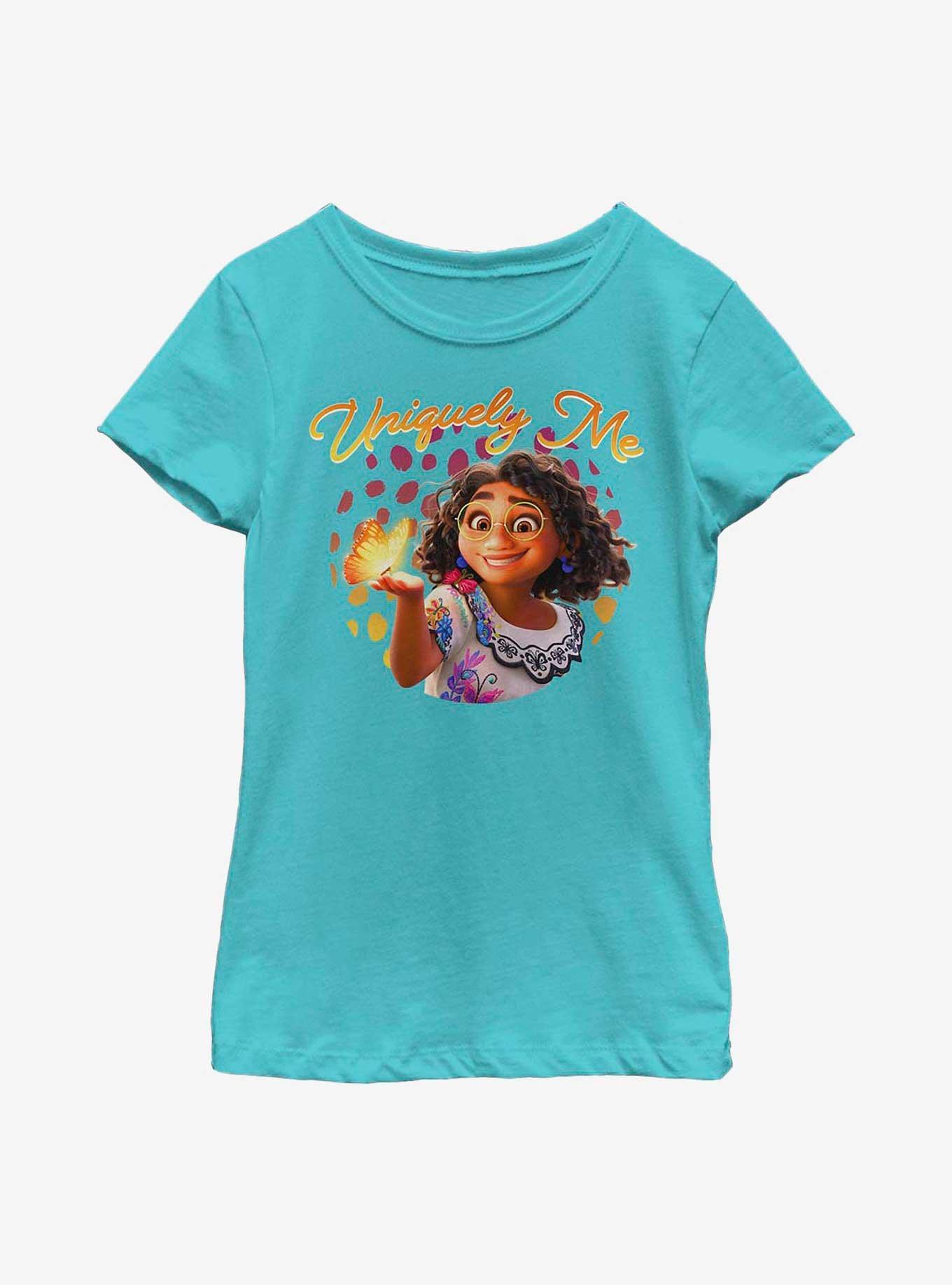 Disney Encanto Uniquely Me Youth Girls T-Shirt, TAHI BLUE, hi-res