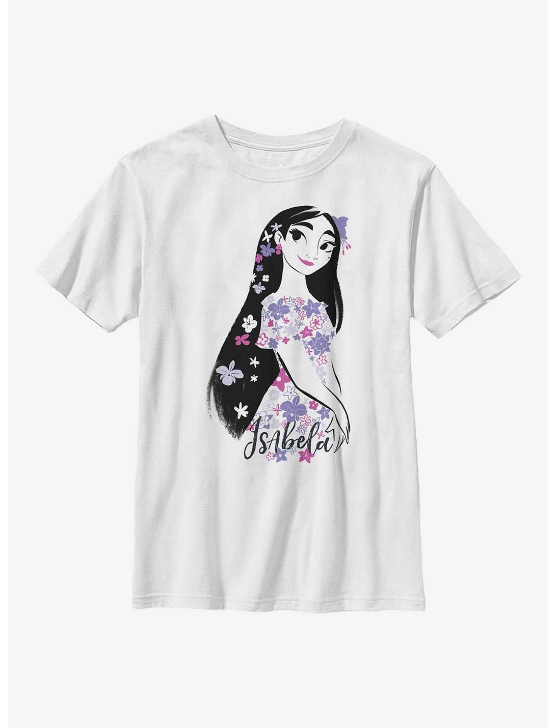 Disney Encanto Isabela Youth T-Shirt, WHITE, hi-res