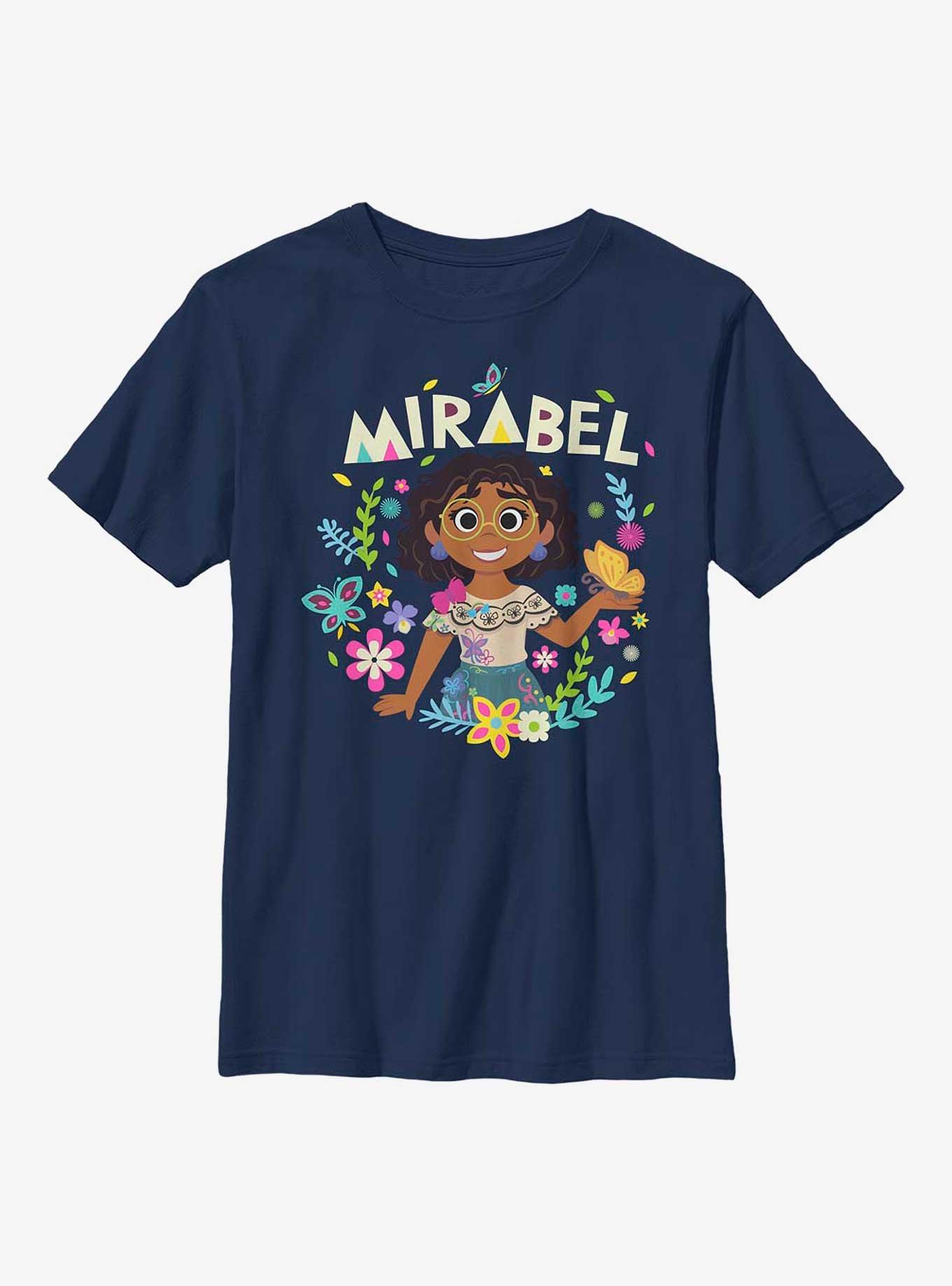 Disney Encanto Mirabel Youth T-Shirt, NAVY, hi-res