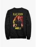 Marvel What If?? Black Widow Apocalyptic Suit Sweatshirt, BLACK, hi-res