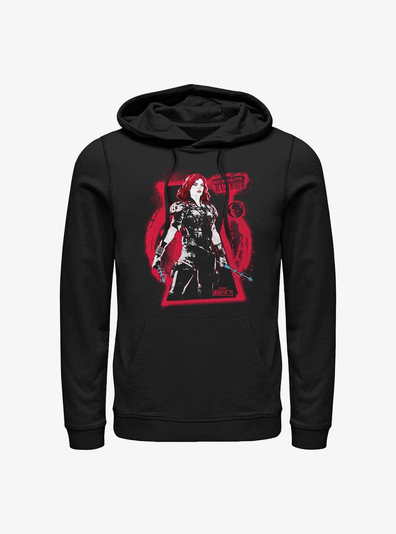 Marvel What If?? Black Widow Post Apocalypse Ready Hoodie, BLACK, hi-res