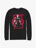 Marvel What If?? Black Widow Post Apocalypse Ready Long-Sleeve T-Shirt, BLACK, hi-res