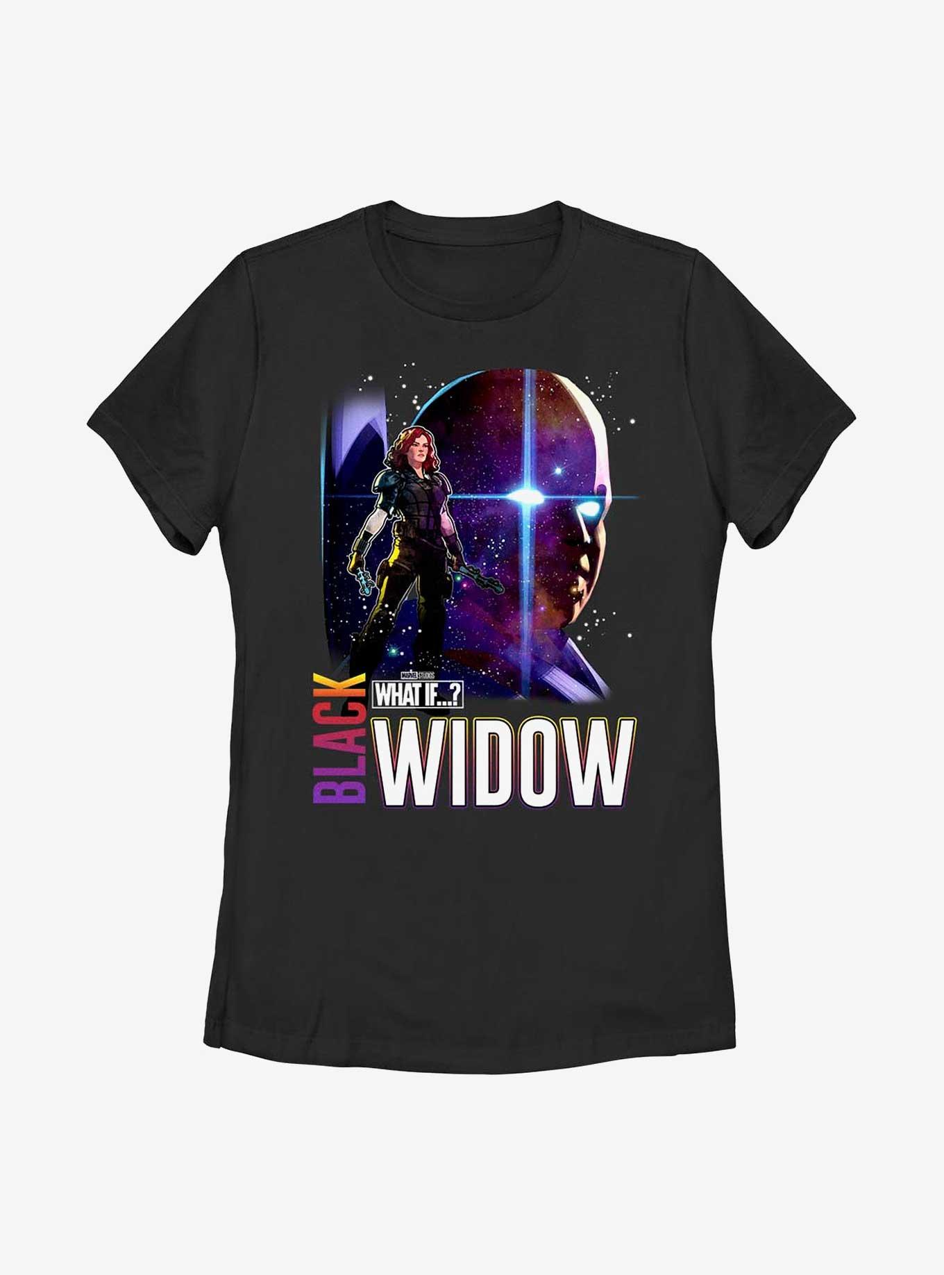 Marvel What If?? Post Apocalyptic Black Widow & The Watcher Womens T-Shirt, , hi-res
