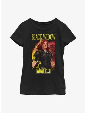 Marvel What If?? Black Widow Apocalyptic Suit Youth Girls T-Shirt, , hi-res