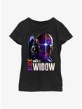 Marvel What If?? Post Apocalyptic Black Widow & The Watcher Youth Girls T-Shirt, BLACK, hi-res