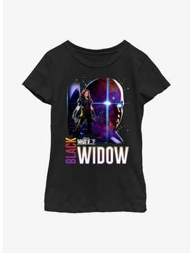 Marvel What If?? Post Apocalyptic Black Widow & The Watcher Youth Girls T-Shirt, , hi-res