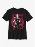 Marvel What If?? Black Widow Post Apocalypse Ready Youth T-Shirt, BLACK, hi-res