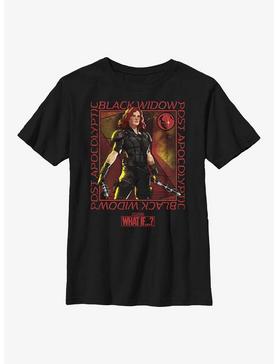 Marvel What If?? Post Apocalyptic Black Widow Youth T-Shirt, , hi-res