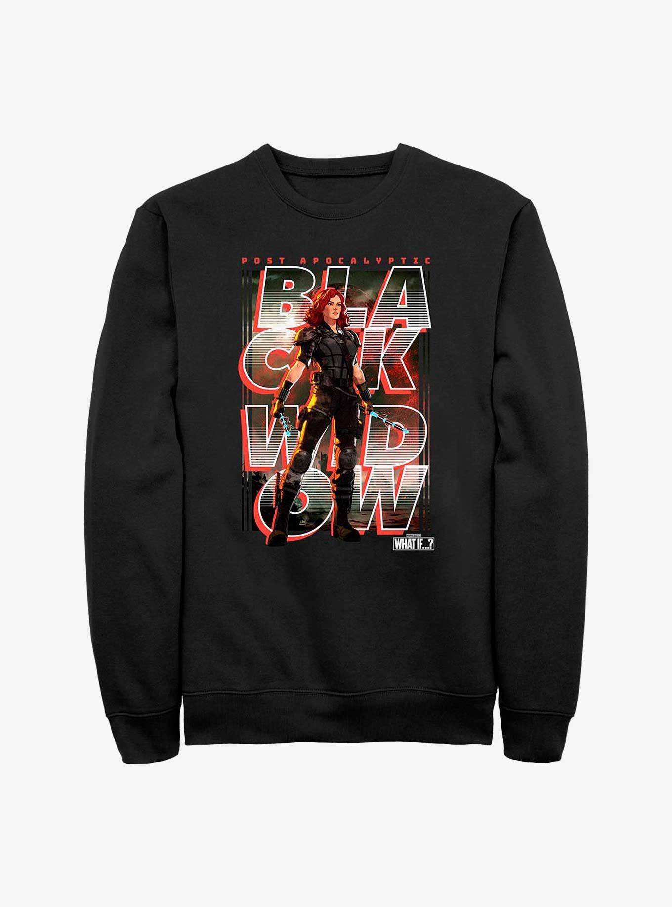 Marvel What If?? Black Widow Post Apocalyptic Key Art Sweatshirt, , hi-res