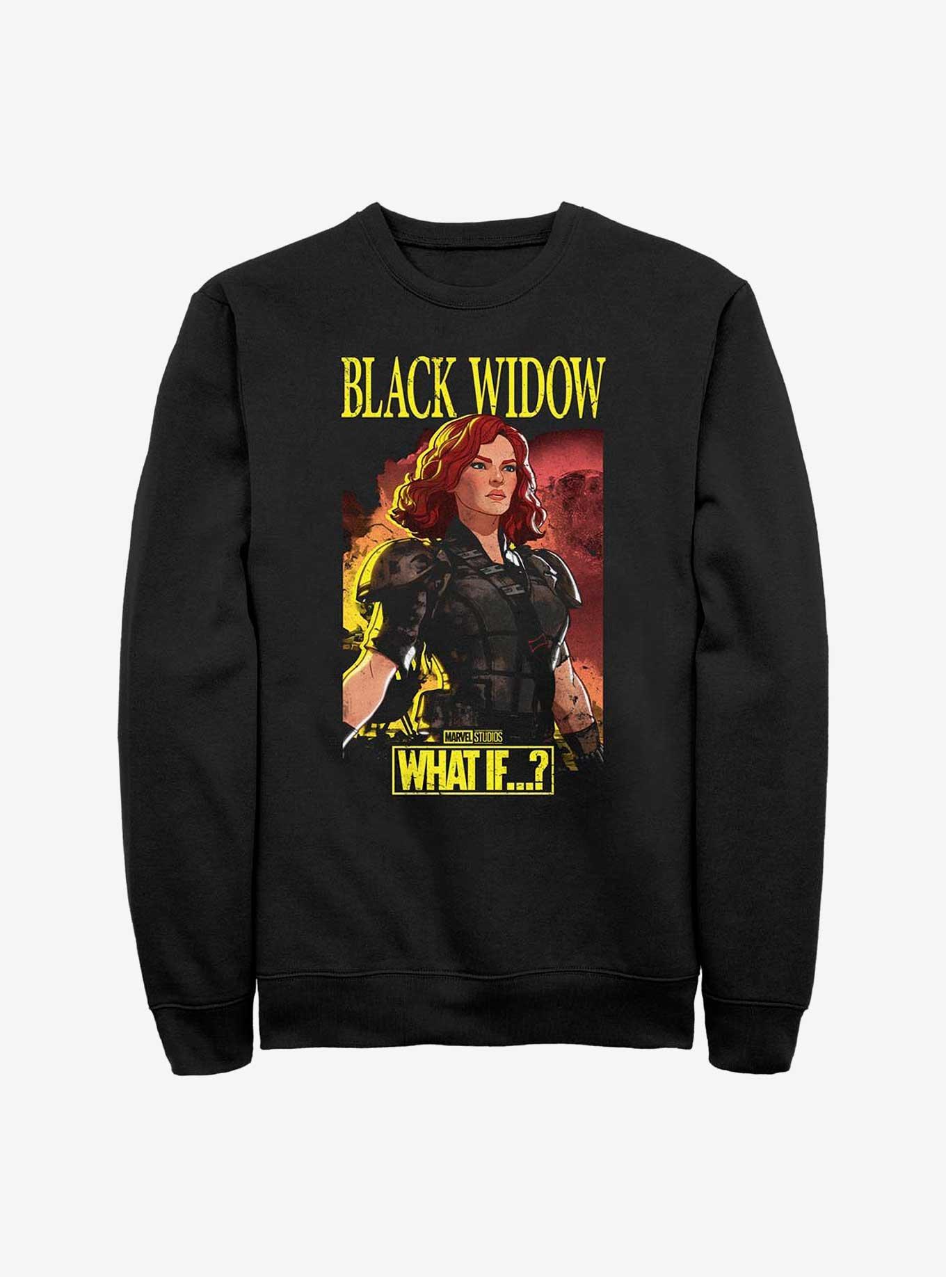 Marvel What If?? Black Widow Apocalyptic Suit Sweatshirt, , hi-res