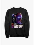 Marvel What If?? Post Apocalyptic Black Widow & The Watcher Sweatshirt, BLACK, hi-res