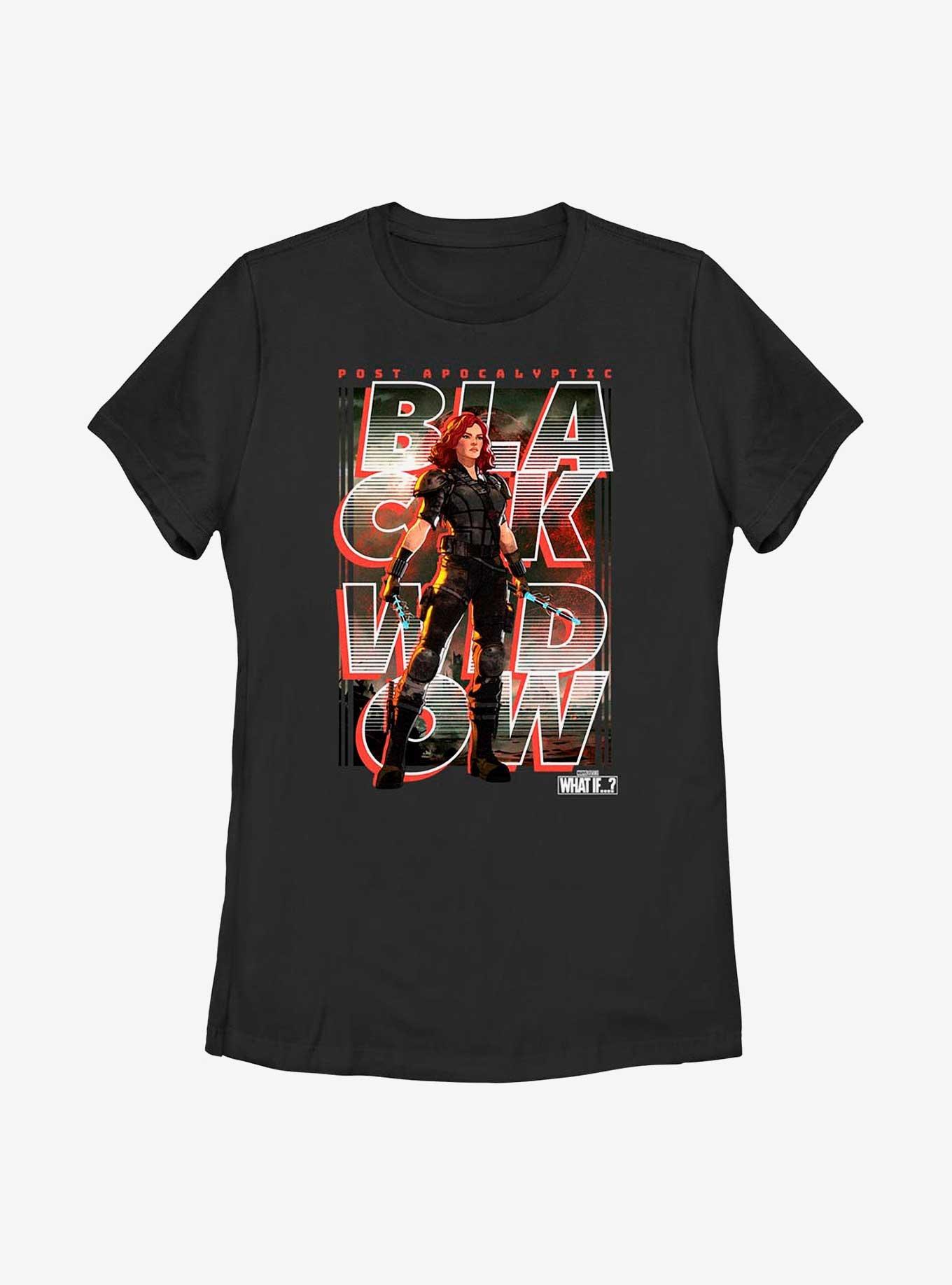 Marvel What If?? Black Widow Post Apocalyptic Key Art Womens T-Shirt, , hi-res