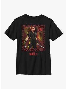Marvel What If?? Post Apocolyptic Black Widow Youth T-Shirt, , hi-res