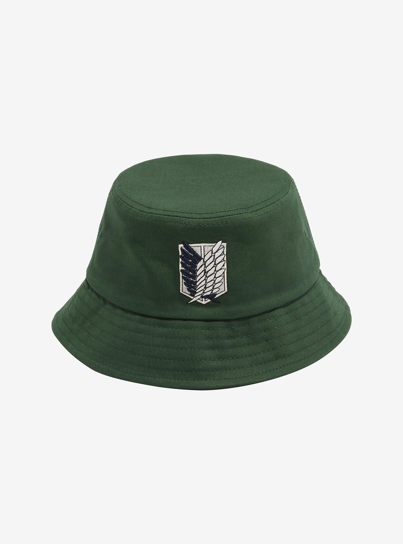 Attack On Titan Survey Corps Embroidery Bucket Hat, , hi-res