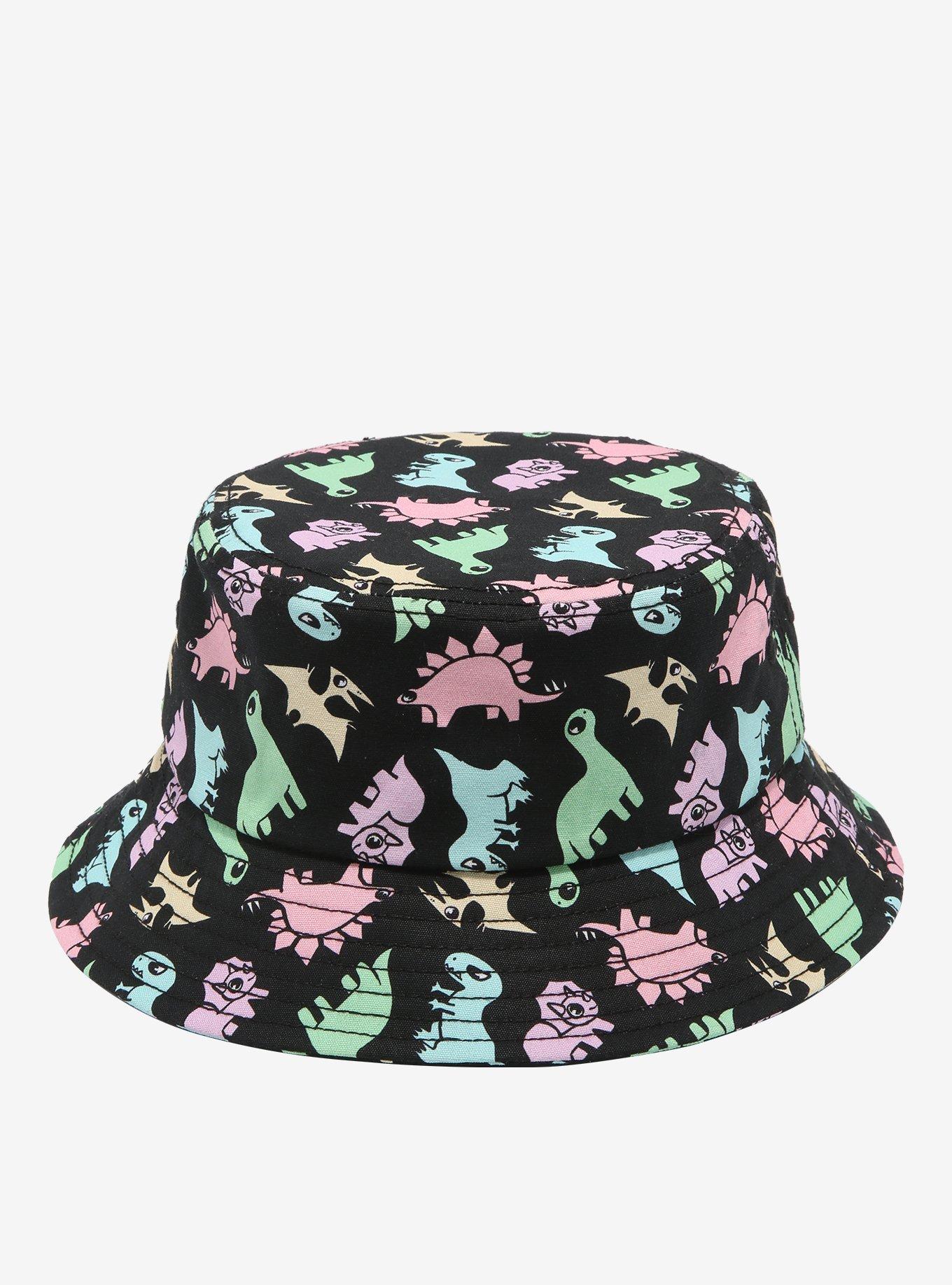 Pastel Dinosaurs Bucket Hat, , hi-res