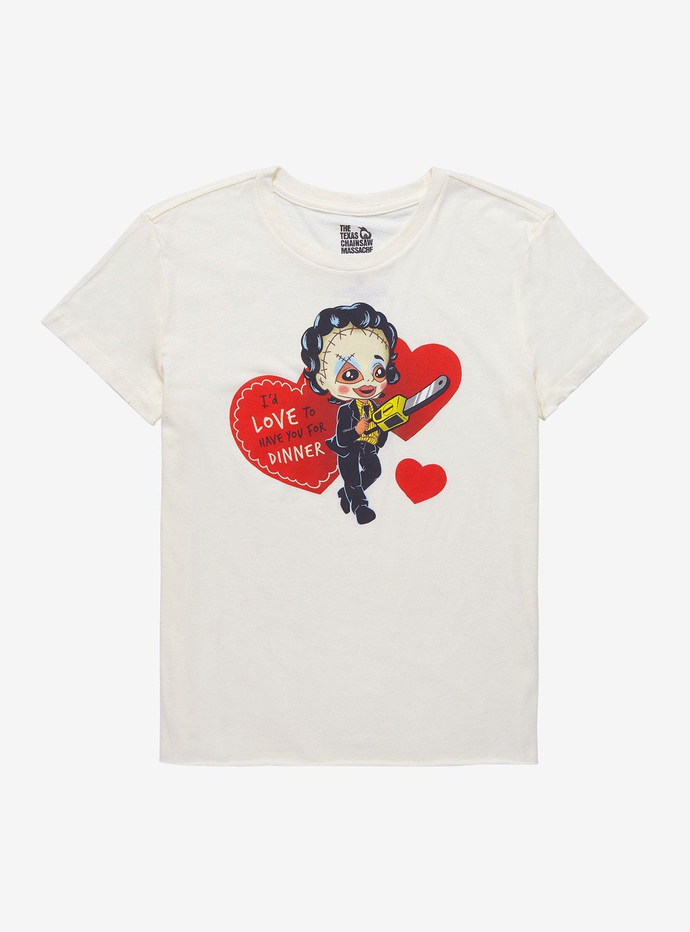 The Texas Chainsaw Massacre Valentine's Day Girls T-Shirt, MULTI, hi-res