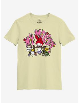 My Melody Garden Boyfriend Fit Girls T-Shirt, MULTI, hi-res