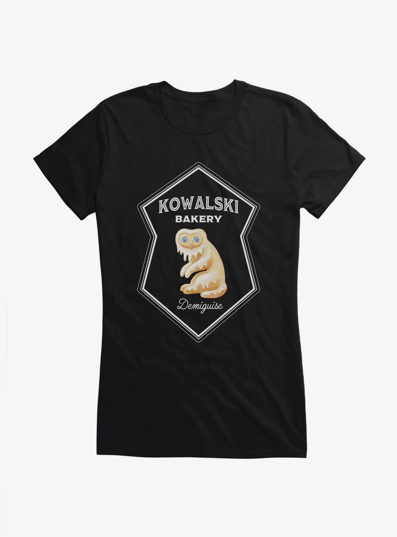 Fantastic Beasts Kowalski Bakery Demiguise Girls T-Shirt, BLACK, hi-res