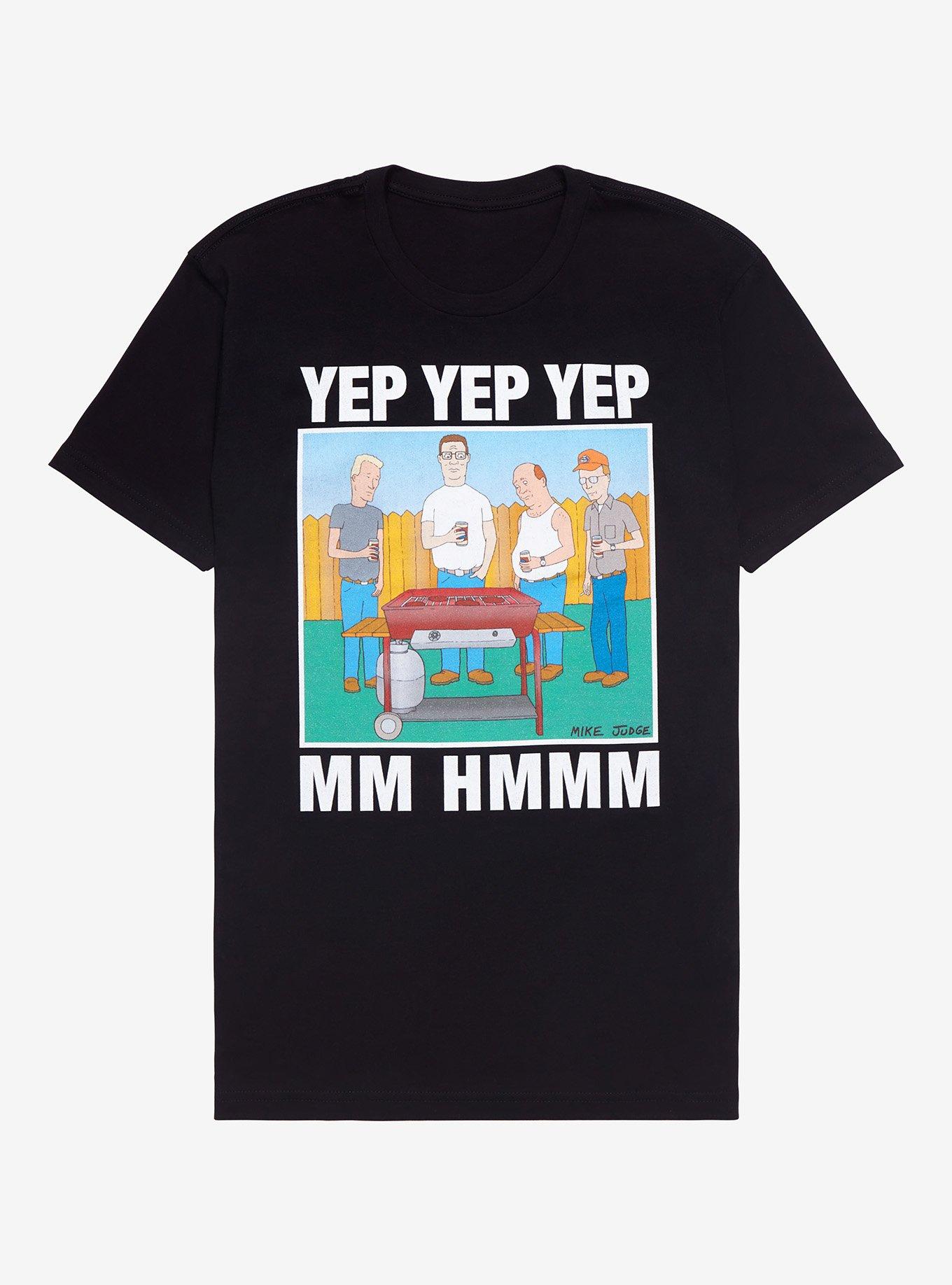 King Of The Hill Yep Yep Yep T-Shirt, BLACK, hi-res