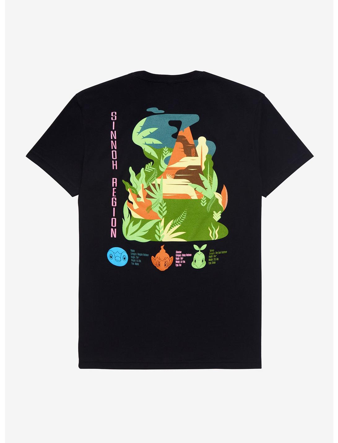 Pokemon Sinnoh Region T-Shirt, MULTI, hi-res