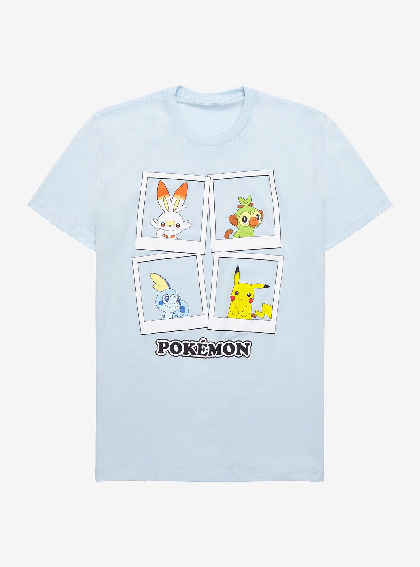 Pokemon Galar Starters Photo T-Shirt, MULTI, hi-res