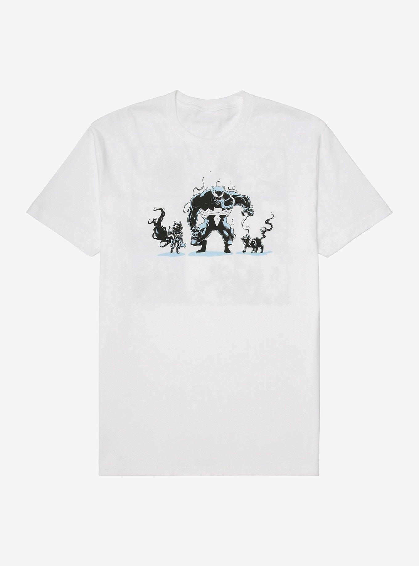 Marvel Venom Cat Manga T-Shirt, MULTI, hi-res