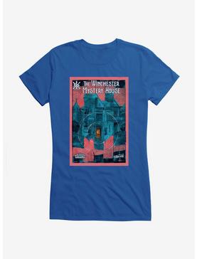 Winchester Mystery House Mansion Girls T-Shirt, ROYAL, hi-res