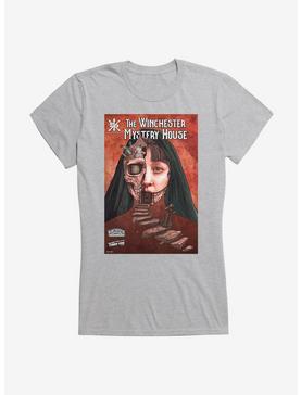 Winchester Mystery House Split House Girls T-Shirt, HEATHER, hi-res