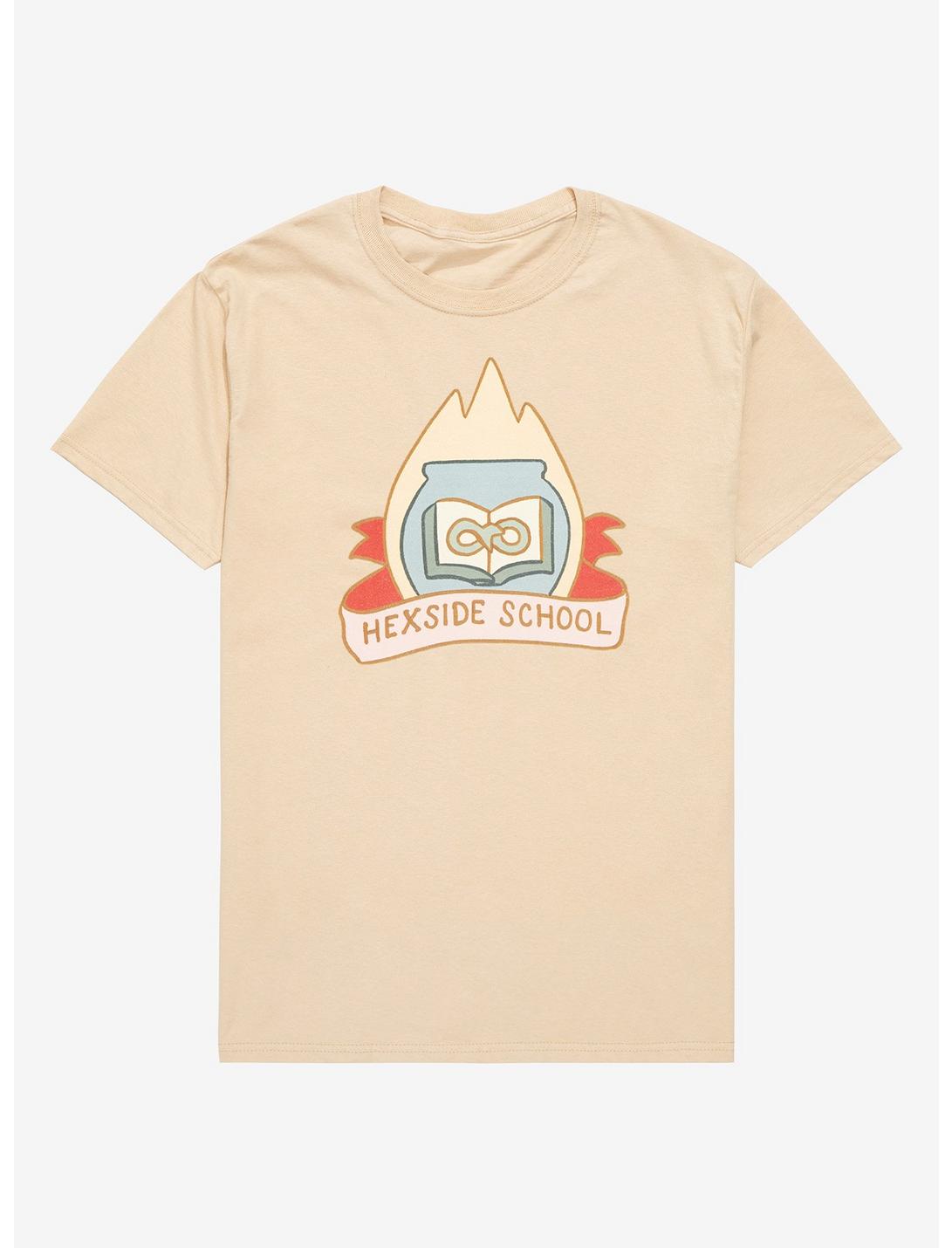 The Owl House Hexside School T-Shirt, BLACK, hi-res