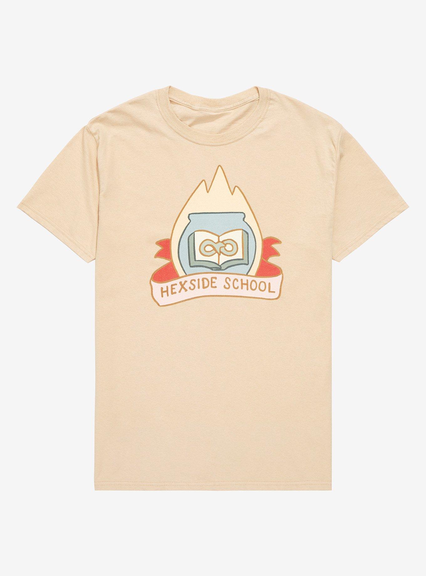 The Owl House Hexside School T-Shirt, BLACK, hi-res