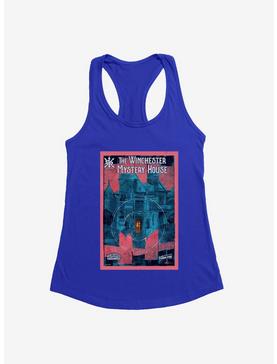 Winchester Mystery House Mansion Girls Tank, ROYAL, hi-res