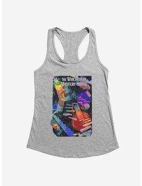 Winchester Mystery House Skull Stairs Girls Tank, HEATHER, hi-res